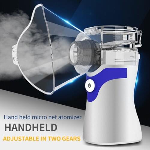 Mini Handheld Portable Autocleaning Inhale Micro-mesh Nebulizer Ultrasonic Portable Atomizer Silent Nebulizer