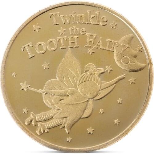 Tooth Fairy Commemorative Coin Collection Gift Souvenir For Chlidren Gift #314