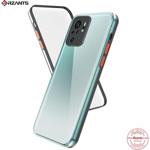 Rzants For Xiaomi Redmi Note 10 10S 4G 5G Redmi Note 10 Pro Max Case HD Transparent [Dazzle] Shockproof Thin High Clear Cover