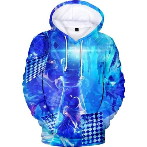 3D Print Hoodies Casual Sweatshirt Anime NO GAME NO LIFE Hoodies Men Women Long Sleeve Hoodie Harajuku Oversized Pullover