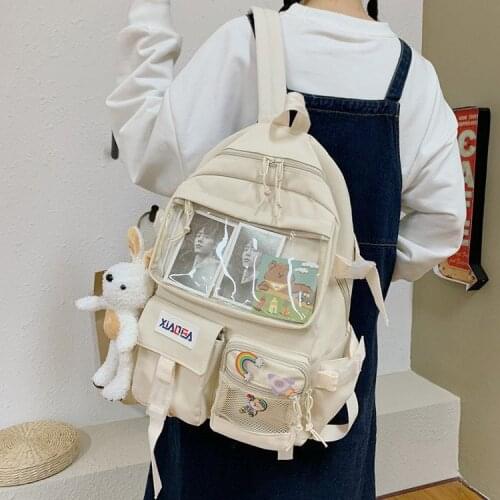 Japanese Kawaii Backpack School Bags For Teenage Girls Backpack Women Bagpack Mochila Feminina Casual Lovely Mochilas Backpacks