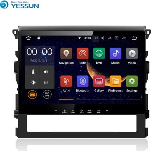 YESSUN For TOYOTA LAND CRUISER 2016 Android Car GPS Navigation player Multimedia Audio Video Radio Multi-Touch Screen