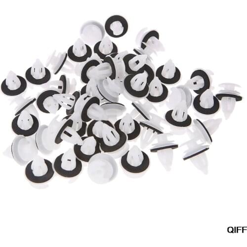 50PC/Bag Door Panel Clips With Seal Ring For BMW E34 E36 E38 E39 E46 M3 M5 Z3 X5 May06