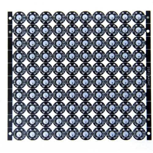 100~1000pcs WS2812B WS2812 LED Chip PCB Heatsink DC 5V 5050 RGB WS2811 IC Built-in For 2812 led