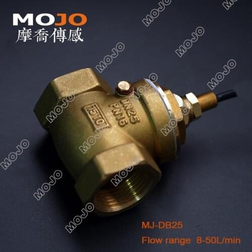 2020 MJ-DB25 (5 pieces )G1 Paddle type Copper Brass flow switch 64*40*95