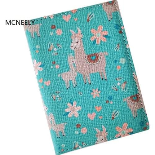 2021 Kids Cartoon Children Passport Cover Russian BeigeTravel Cover on the Passport Girls Passport Case drop shipping