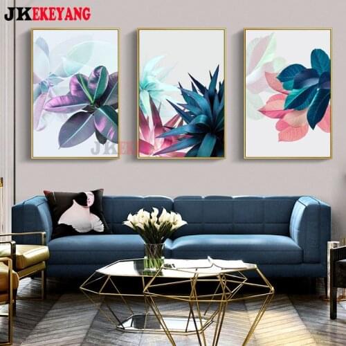 3pcs 5D Diy round/square diamond painting Pretty leaves Diamond Mosaic Embroidery cross stitch Y4156