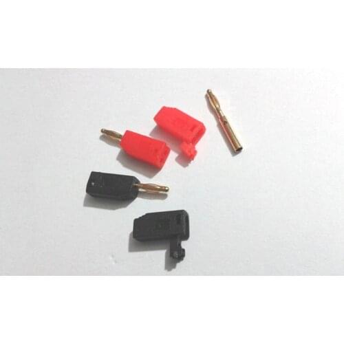 50pcs 2mm Gold Plated Banana Plug New