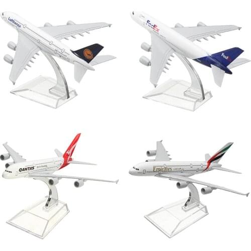 A380 AUSTRALIA QANTAS Collection Model 16CM Airplane Metal Plane Model Aircraft Model Building Kits Toy For Children