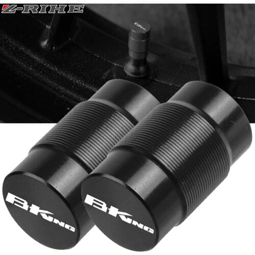 For SUZUKI B-KING BKING B KING 2017 2018 2019 Motorcycle CNC Aluminum Accessorie Wheel Tire Valve caps cover for BKING logo