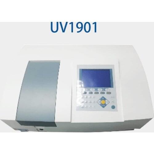 Double Beam UV-VIS Spectrophotometer UV1901 320*240 LCD USB Export UV Visible Spectrophotometer