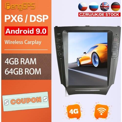 GPS Navigation For Lexus IS250 IS300 IS200 IS220 IS350 Radio Multimeida DVD Player Headunit Touchscreen Bluetooth Android 9.0