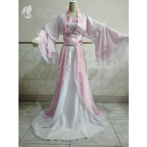 Chinese Ancient style anime customs Hua Xu leads Jun Fu cosplay costume