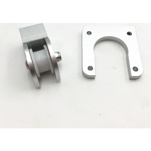 1set Prusa Printer Update Parts Nema 17 Motor bracket Y pulley kit aluminum alloy Fast Ship For 6MM belt