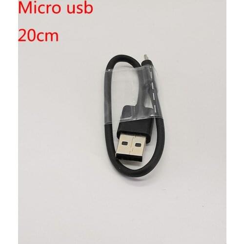 Original Xiaomi micro usb short cable black charging sync Data Cable for redmi 7A 3s 4x 5 plus 6 pro note 4 4x 5A 5 plus Cord