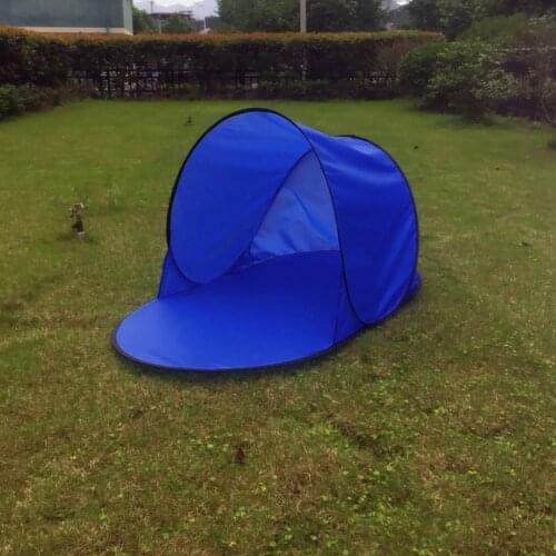 Beach Tent Sun Protection Single Layer Tent Automatic Camping Tent Protable Backpacking Tent for Hiking Travel