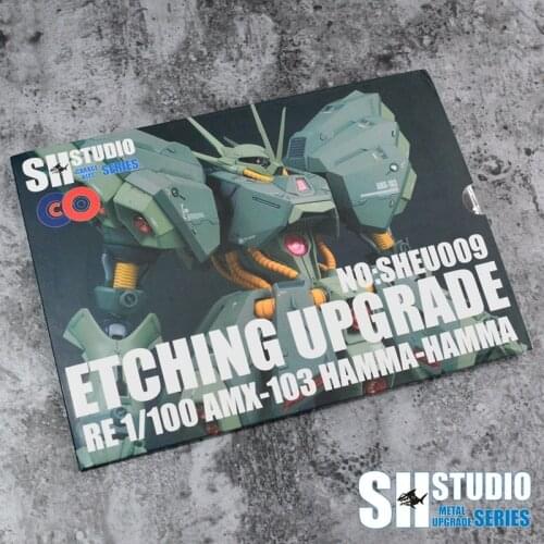 SH STUDIO 1/100 RE HAMMA Gundam Etching Sheet DIY Accessories Metal Detail Tonic