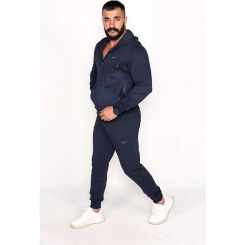 Tracksuit Set Hooded Double Color Special Accessory Detailed