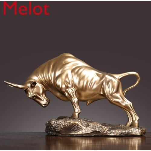 Cattle decorations cattle ornaments living room modern creative office desk home accessories business upscale