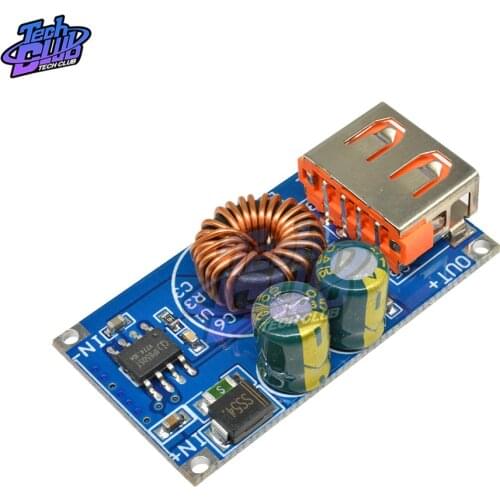 12V 24V USB DC Buck Module to QC3.0 Mobile Phone Car Solar Panel Charging Quick Charger Board Step Down Module