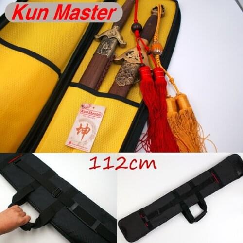 Hight quality Tai chi Wushu sword bag Kendo Aikido knife bag katana Sword Carrying Case with Strap and Handle112cm