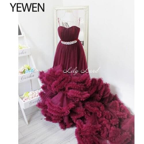 YEWEN Womens Evening Chiffon Dresses