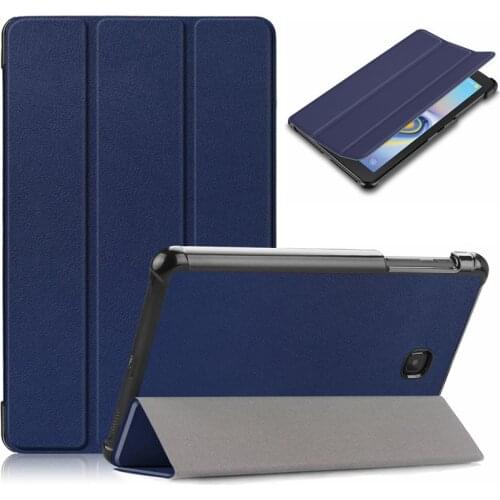 Protective Protect Case Skin for 2018 New Samsung Galaxy Tab A 8.0 2018 T387 SM-T387 Slim Magnetic Protective Tablet Stand Cover