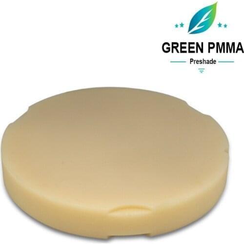 ZZ95mm multilayer pmma for temporary crown and bite splint, 2pcs zirkonzahn multilayer pmma block