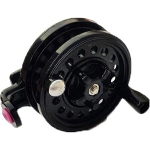 1:1 High Quality Private Reels Portable Mini Fishing Reel Carp Winter Ice Fishing Reel Spool Outdoor Fish Tackle Gear New
