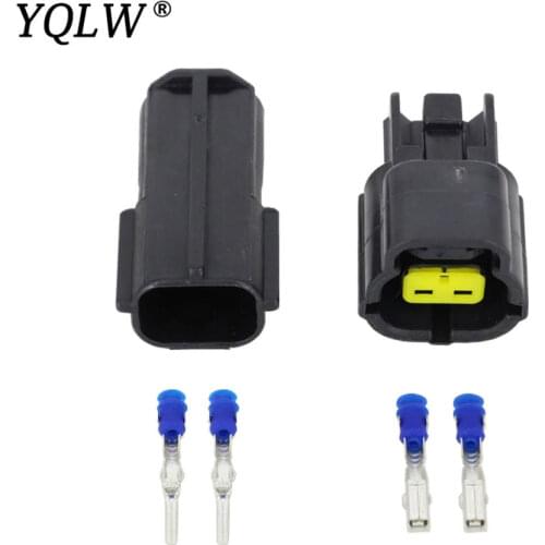 2 pin water temperature sensor plug Engine connector with terminal DJ70217Y-1.8-21 2P connector