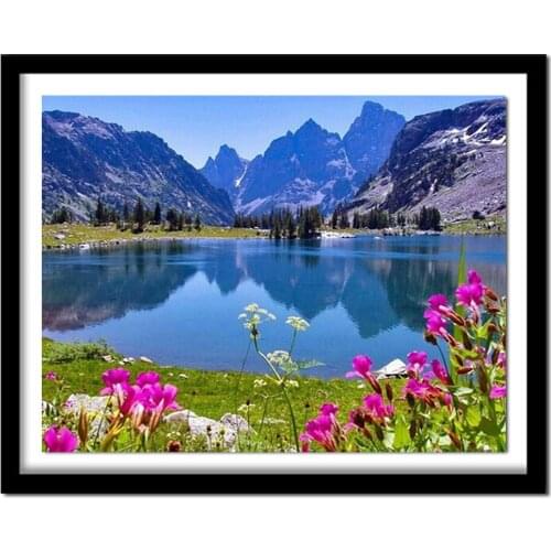 5D Diamond Painting Natural Landscape DIY Diamond Full Kit Crafts Gifts Pattern Paintings Rhinestones