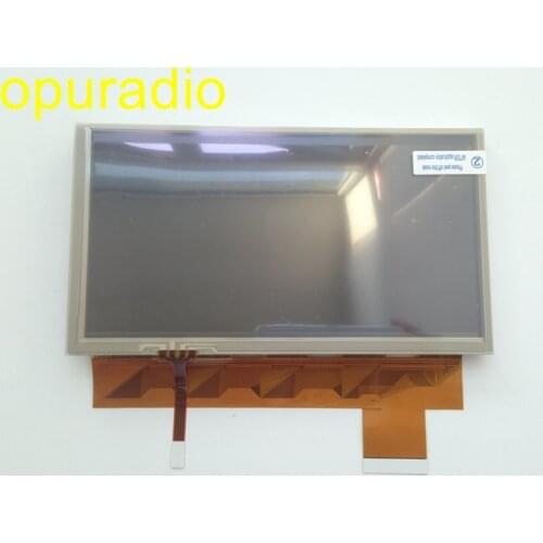 Free shipping 7 inch LCD screen C070VW03 V0 for Roewe 550 GPS DVD Vehicle-bone display screen panel with touch digitizer