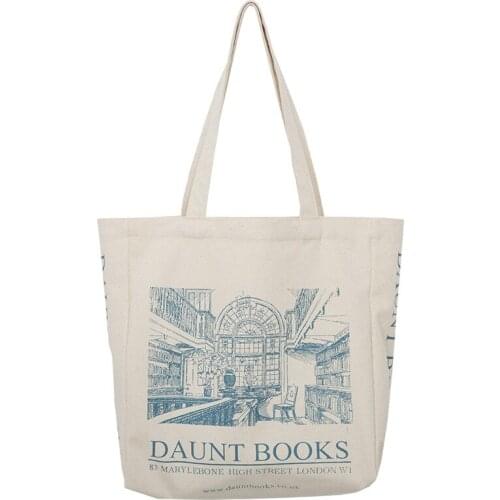 Canvas Tote Shopper Bag for Women 2021 Large Woman Cotton Cloth Shoulder Shopping Bags Female Students Handbags Eco Beach Travel