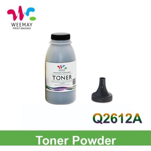 100g/bottle Q2612A toner powder refill compatible for HP LaserJet 1010 1020 1022 1005 M1005 M1319F printer