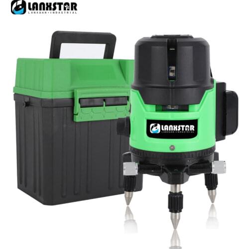 Green LD Blue Laser Level Meter 2 Line 3 Line 5 Line High Precision Oblique Line Instrument Automatic Infrared Instrument