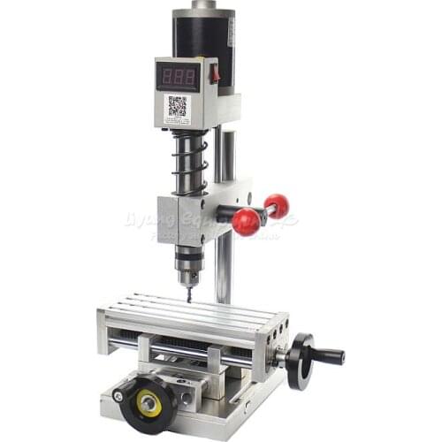 Miniature precision Mini Lathe bench drill Tapping tooth machine with ER11 Spring Chuck
