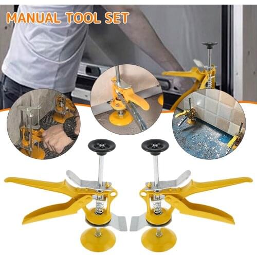 2pcs Multi-Functional Height Adjustment Regulator Tile Locator Wall Ceramic Tile Leveling Tool Height Locator Construction Tools