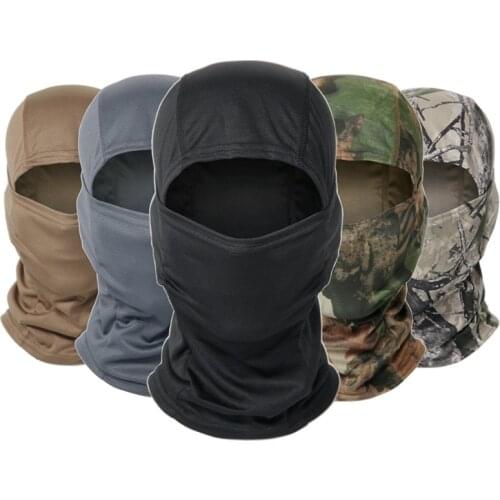 Print Multicam Balaclava Tactical Military Hunting Fishing Camping Camouflage Caps Full Cover Shield Face Scarf Men Dropshipping