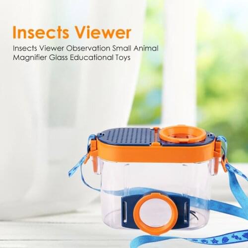 Insects Viewer Observation Small Animal Magnifier Glass Educational Toys