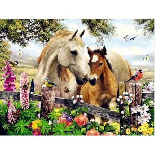 Horses Mon Diamond Painting Kit - DIY