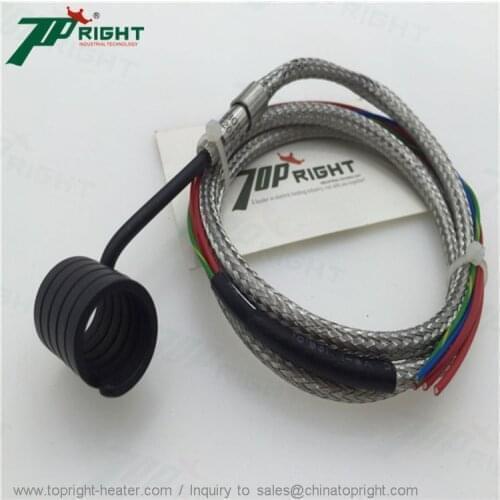 ID26mm height 40mm hot runner coil heating element 220v 500w