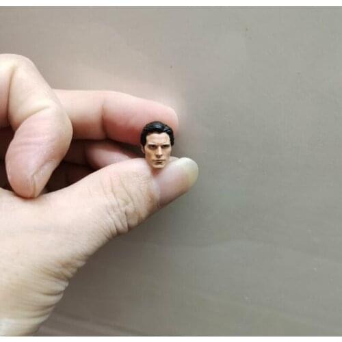 Painted 1/18 Scale Bat People Christian Bale Wayne Head Sculpt Fit 3.75" Figure