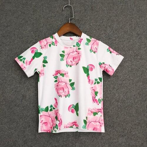 QEENRAAN Summer T-shirts For Girls