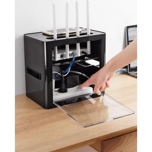 Router Power Strip Storage Box Patch Panel Storage Rack WiFi Box Finishing Box