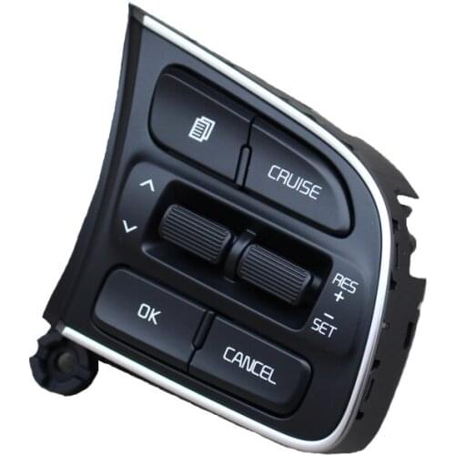 SKTOO FOR Kia Sportage QL 2016 2017 Steering Wheel Cruise Control Switch Right 96720-D9010 Steering wheel cruise