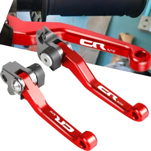 CNC Pivot Brake Clutch Levers Dirt Bike For Honda CR125R CR250R CR 125 250 R CR125 CR250 R CR 125R 250R 1992-2003 2002 2001 2000