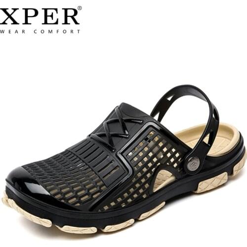2019 Leisure Men Sandals Fashion Slippers Casual Beach Shoes Summer Male Footwear Black Size 40-45 Rome Women Slippers #XP009