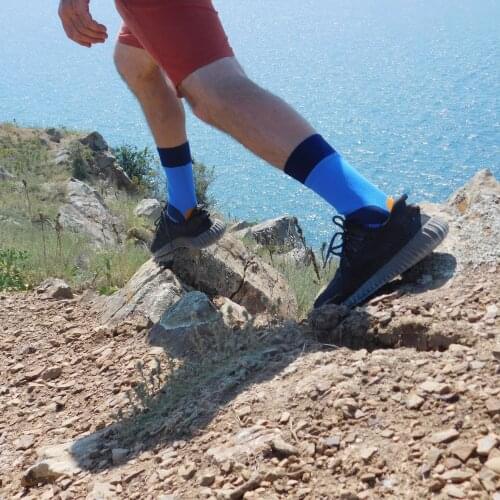 RANDY SUN Unisex Waterproof Breathable Windproof SGS Certified Outdoor Sports Hiking Trekking Skiing Climbing Fishing Socks