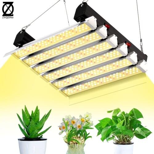 PT 2000W LED Grow Light Dual Switch/Chip 432pcs High PPF Growth Chip Full spectrum IR/UV VEG/BLOOM For Indoor hydroponic plant