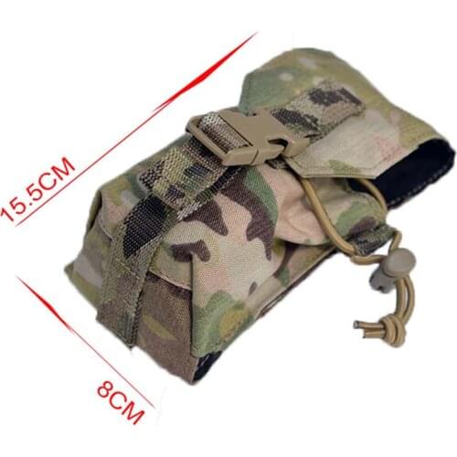 Tactical Airsoft CAG Smoke Gren pouch Multicam Vest MOLLE Bag Pouch Accessory Package